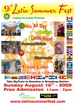 Sangre Morena at the Latin Summer Festival, August 16, 2009